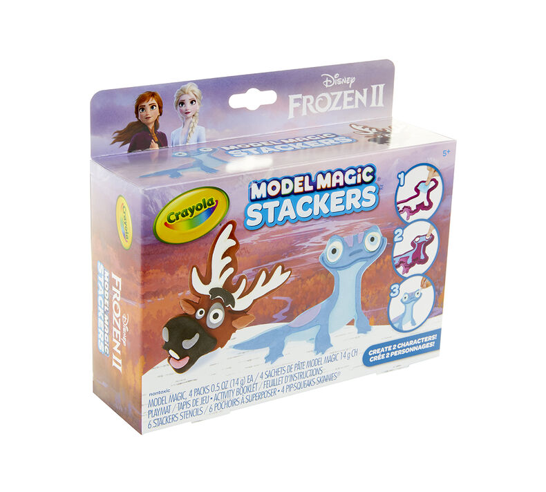 Model Magic Frozen 2 Stackers Craft Kit, Sven & Fire Salamander